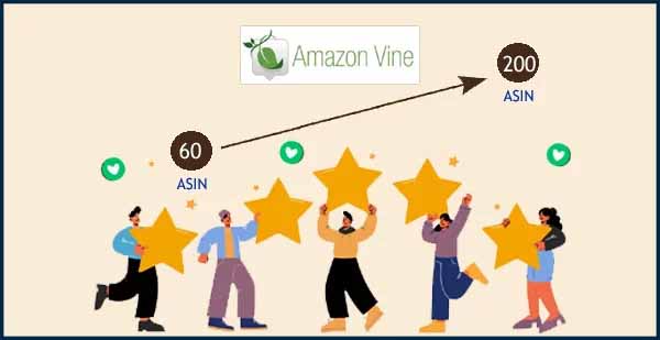 Amazon Vine Enrollment Cap Raised to 200 ASINs Per Brand