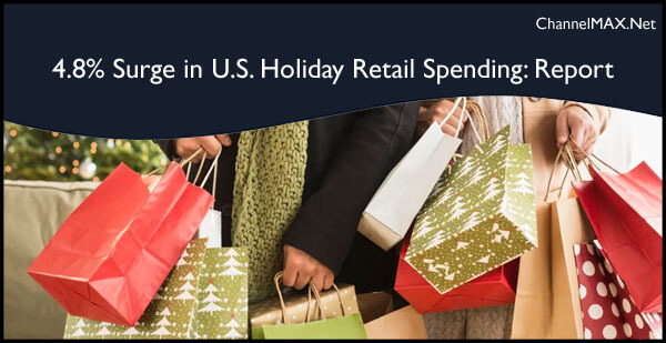 Visa Reveals 4.8% Surge in U.S. Holiday Retail Spending